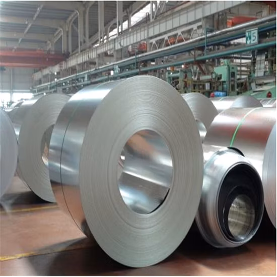 Hoja/placa/tira galvanizada en bobina de acero recubierta de zinc por inmersión en caliente