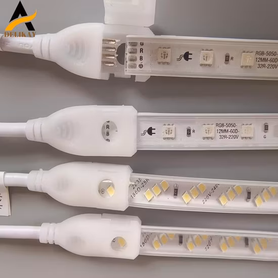 Tira de luz LED de alto voltaje SMD2835 120 180 240 AC110 220V