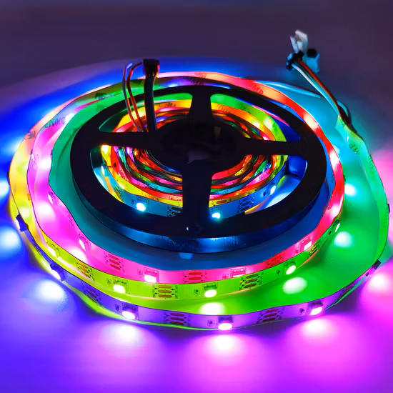 Tira de LED desnuda no resistente al agua para decoración navideña navideña